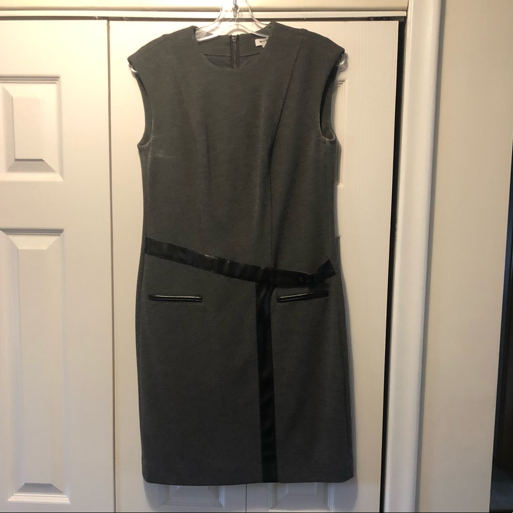 Womens Worth New York Charcoal Dress size 6